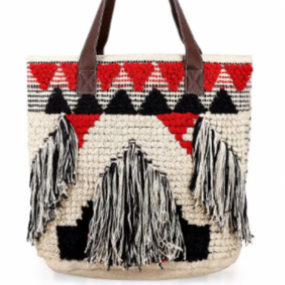 Maroon Cotton Tote
